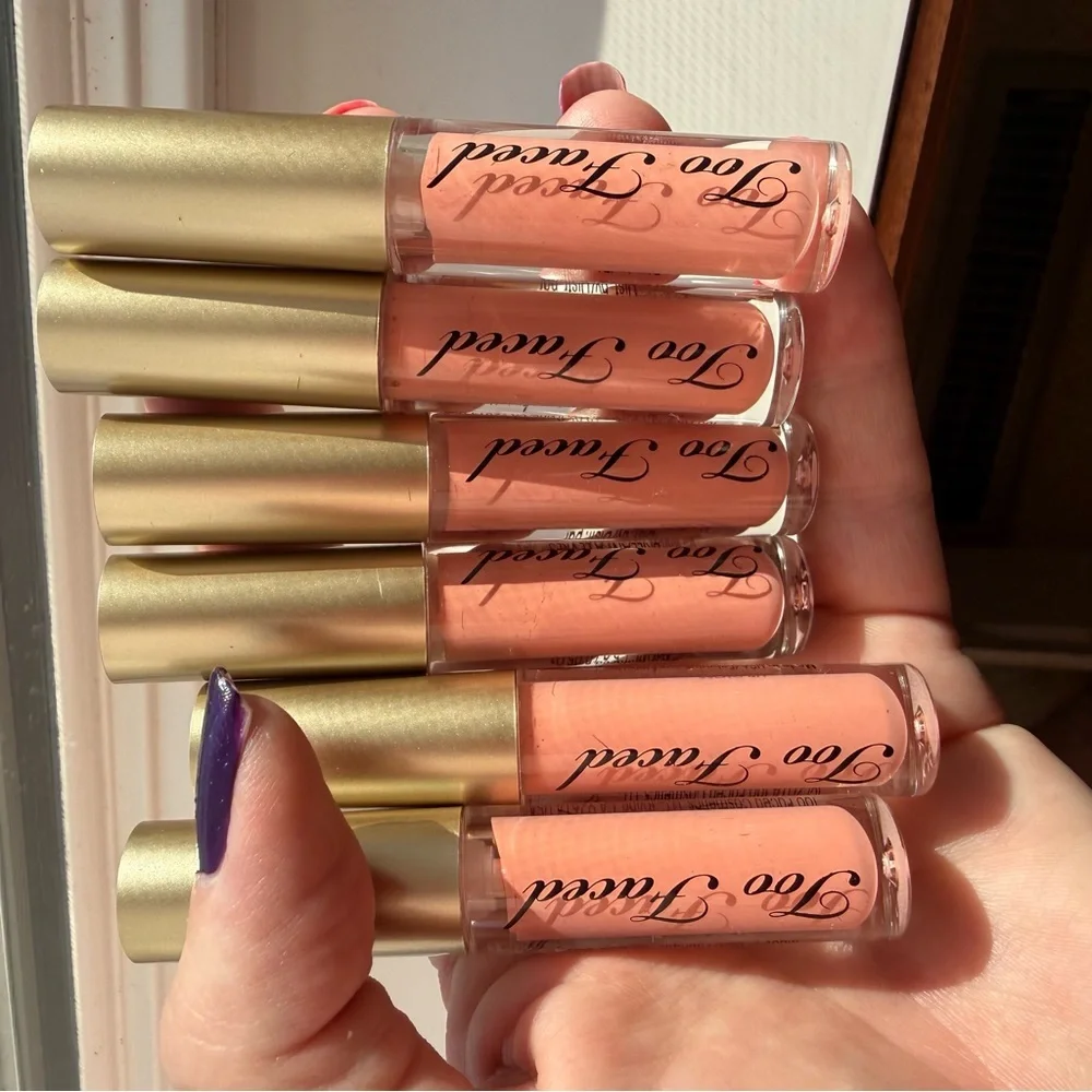 NEW Too Faced Travel Size in Beautiful neutral color soft peachy - Naked Dolly.